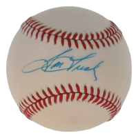 Tom Tresh Signed OAL Baseball (JSA) at PristineAuction.com