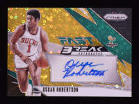 Oscar Robertson 2024-25 Panini Prizm Fast Break Autographs Gold #59 #02/10 at PristineAuction.com