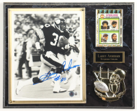 Larry Anderson Signed Steelers Custom Photo Plaque Display (Beckett) at PristineAuction.com