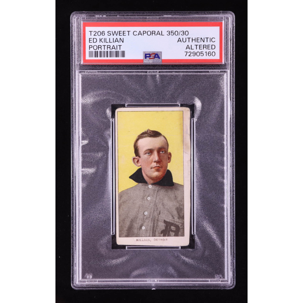 Ed Killian 1909-11 T206 #252 (PSA Authentic) at PristineAuction.com Ed Killian 1909-11 T206 #252 (PSA Authentic) at PristineAuction.com