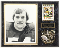 Marv Kellum Signed Steelers Custom Photo Plaque Display (Beckett) at PristineAuction.com