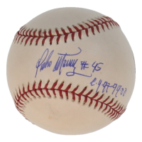 Pedro Martinez Signed OML Baseball Inscribed "Cy 97 99 00" (JSA) at PristineAuction.com
