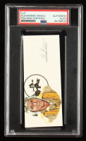 Alexander Vraciu Signed Cut With Portrait Art (PSA) at PristineAuction.com