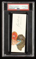 Kenneth Walsh Signed Cut With Portrait Art (PSA) at PristineAuction.com