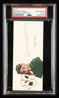 Jessie E. Woods Signed Cut With Portrait Art (PSA) at PristineAuction.com