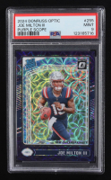 Joe Milton III 2024 Donruss Optic Purple Scope #255 RR RC (PSA 9) at PristineAuction.com