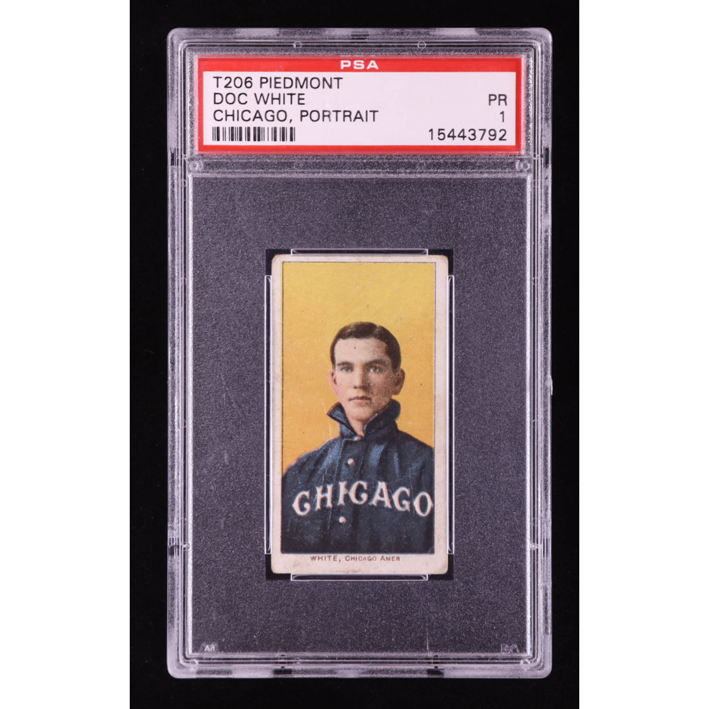 Doc White 1909-11 T206 #508 (PSA 1) at PristineAuction.com Doc White 1909-11 T206 #508 (PSA 1) at PristineAuction.com