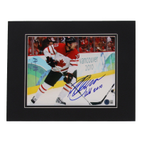 Brenden Morrow Signed Team Canada Custom Matted Photo Display Inscribed "Gold 2010" (Beckett) at PristineAuction.com