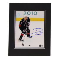 Ryan Callahan Signed Team USA Custom Matted Photo Display (Beckett) at PristineAuction.com