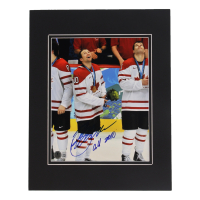 Brenden Morrow Signed Team Canada Custom Matted Photo Display Inscribed "Gold 2010" (Beckett) at PristineAuction.com