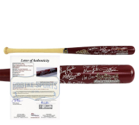 1980's World Series Champions Phillies Cooperstown Baseball Bat Signed By (23) with Mike Schmidt, Steve Carlton, Pete Rose (JSA) at PristineAuction.com