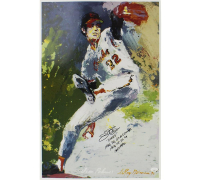 Jim Palmer Signed Orioles 16x24 Leroy Neiman Print with Multiple Career Inscriptions (JSA) at PristineAuction.com