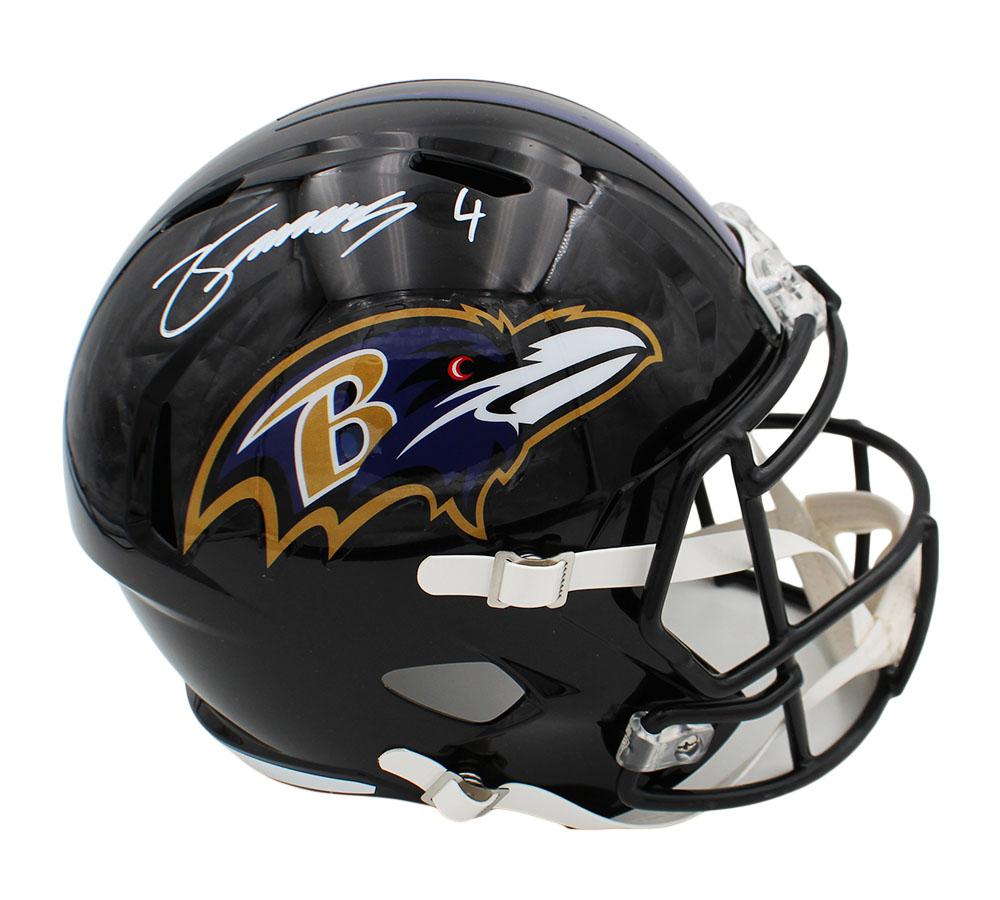 Zay Flowers Signed Ravens Full-Size Speed Helmet (Beckett) at PristineAuction.com Zay Flowers Signed Ravens Full-Size Speed Helmet (Beckett) at PristineAuction.com