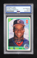Frank Thomas Signed 1990 Score #663 RC (PSA Authentic) at PristineAuction.com