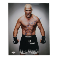 Tito Ortiz Signed UFC 11x14 Photo Inscribed "HOF" (JSA) at PristineAuction.com