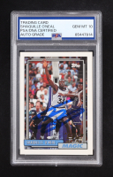Shaquille O'Neal Signed 1992-93 Topps #362 RC (PSA Authentic) at PristineAuction.com