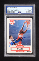 Dominique Wilkins Signed 1990-91 Fleer #6 (PSA Authentic) at PristineAuction.com