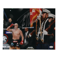 Tito Ortiz Signed UFC 11x14 Photo Inscribed "HOF" (JSA) at PristineAuction.com