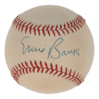 Ernie Banks Signed ONL Baseball (JSA) at PristineAuction.com