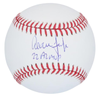 Aaron Judge Signed OML Baseball Inscribed "2022 AL MVP" (MLB) at PristineAuction.com