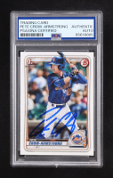 Pete Crow-Armstrong Signed 2020 Bowman Draft #BD72 RC (PSA Authentic) at PristineAuction.com
