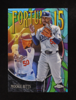 Mookie Betts 2025 Topps Chrome Fortune 15 #F155 at PristineAuction.com