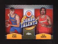 Cooper Flagg / Dylan Harper 2024 Topps Chrome McDonald's All American Combo Talents Refractors #COTCOO RC at PristineAuction.com