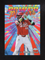 Elly De La Cruz 2025 Topps Chrome Power Players #PP16 RC at PristineAuction.com