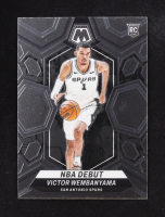 Victor Wembanyama 2023-24 Panini Mosaic #257 RC / NBA Debut at PristineAuction.com