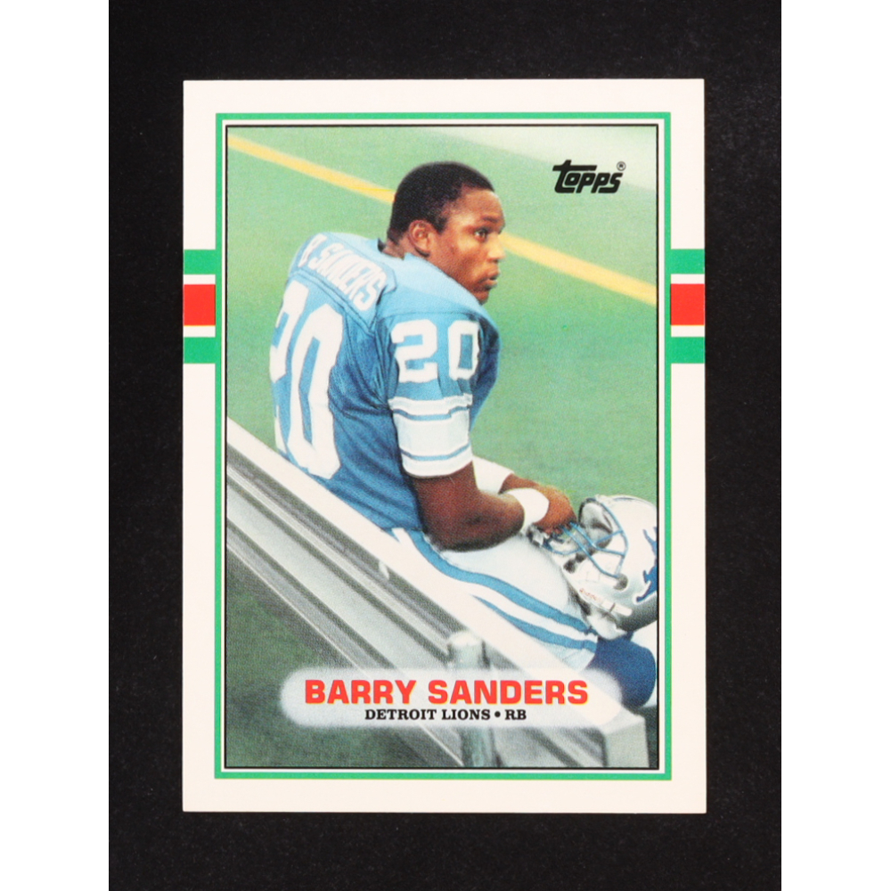 Barry Sanders 1989 Topps Traded #83T RC at PristineAuction.com