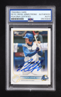 Pete Crow-Armstrong Signed 2022 Topps Pro Debut #PD58 RC (PSA Authentic) at PristineAuction.com