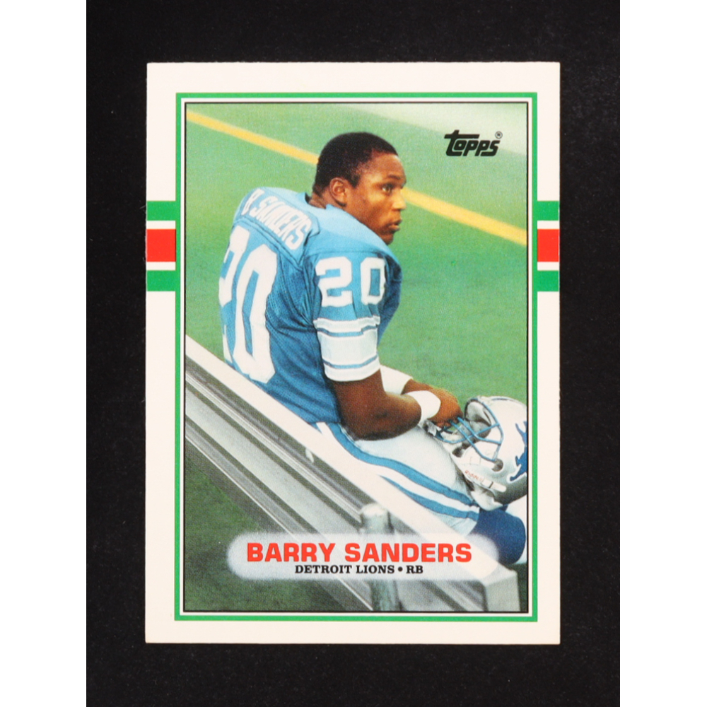 Barry Sanders 1989 Topps Traded #83T RC at PristineAuction.com