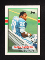 Barry Sanders 1989 Topps Traded #83T RC at PristineAuction.com