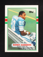 Barry Sanders 1989 Topps Traded #83T RC at PristineAuction.com