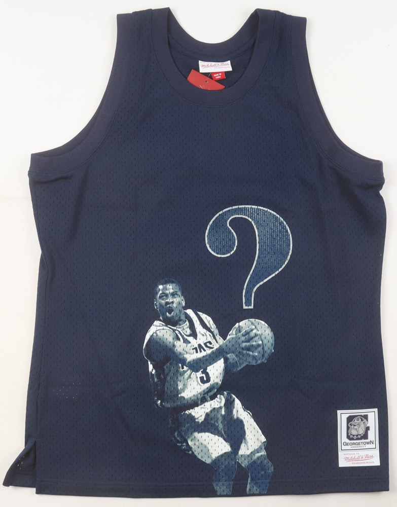 Allen Iverson Signed Georgetown Hoyas Mitchell & Ness Authentic Jersey (Beckett) at PristineAuction.com Allen Iverson Signed Georgetown Hoyas Mitchell & Ness Authentic Jersey (Beckett) at PristineAuction.com