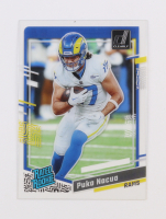 Puka Nacua 2023 Clearly Donruss #96 RR RC at PristineAuction.com
