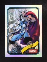 Thor 2025 Topps Chrome Marvel Refractors #119 at PristineAuction.com