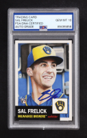 Sal Frelick Signed 2024 Topps Living #709 RC (PSA Authentic | Auto 10) at PristineAuction.com