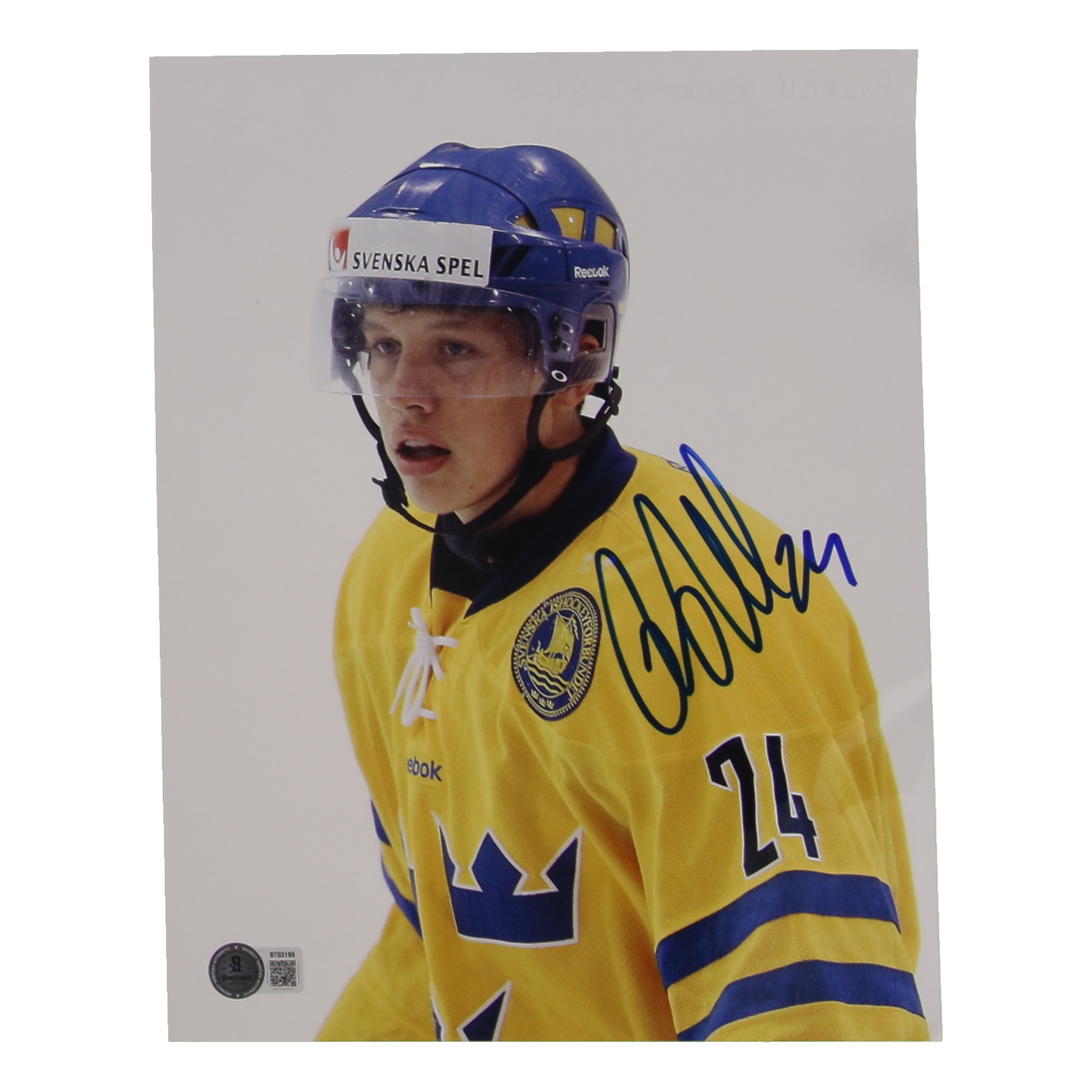 Rickard Rakell Signed Team Sweden 8x10 Photo (Beckett) at PristineAuction.com Rickard Rakell Signed Team Sweden 8x10 Photo (Beckett) at PristineAuction.com