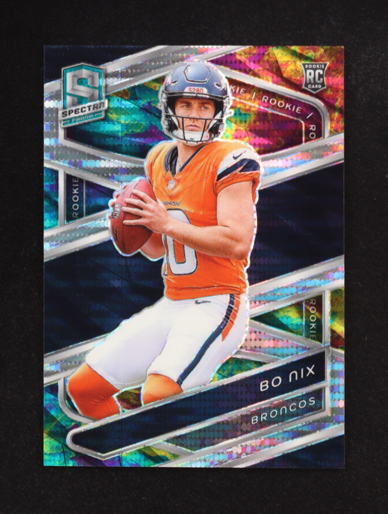 Bo Nix 2024 Panini Spectra Celestial #114 #10/99 RC