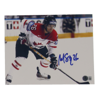 Martin St. Louis Signed Team Canada 8x10 Photo (Beckett) at PristineAuction.com