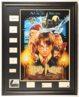 "Harry Potter & the Sorcerer's Stone" Custom Framed Multi-Cut Display Signed By (10) with Daniel Radcliffe, Alan Rickman, Emma Watson, Richard Harris (Beckett) at PristineAuction.com