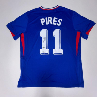 Pires Robert Signed France National Football Team Nike Authentic Jersey (Fanatics) at PristineAuction.com