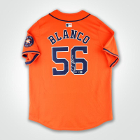 Ronel Blanco Signed Astros Nike Authentic Jersey (Beckett) at PristineAuction.com