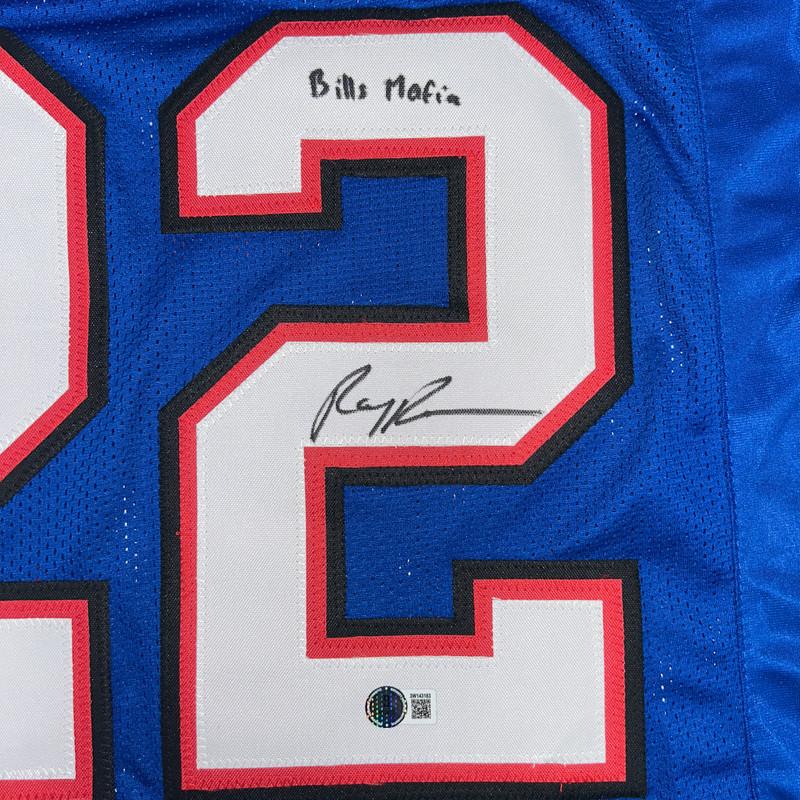 Ray Davis Signed Jersey Inscribed "Bills Mafia" (Beckett) at PristineAuction.com Ray Davis Signed Jersey Inscribed "Bills Mafia" (Beckett) at PristineAuction.com