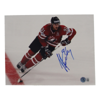 Steven Stamkos Signed Team Canada 8x10 Photo (Beckett) at PristineAuction.com