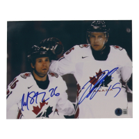 Dany Heatley & Martin St. Louis Signed Team Canada 8x10 Photo (Beckett) at PristineAuction.com