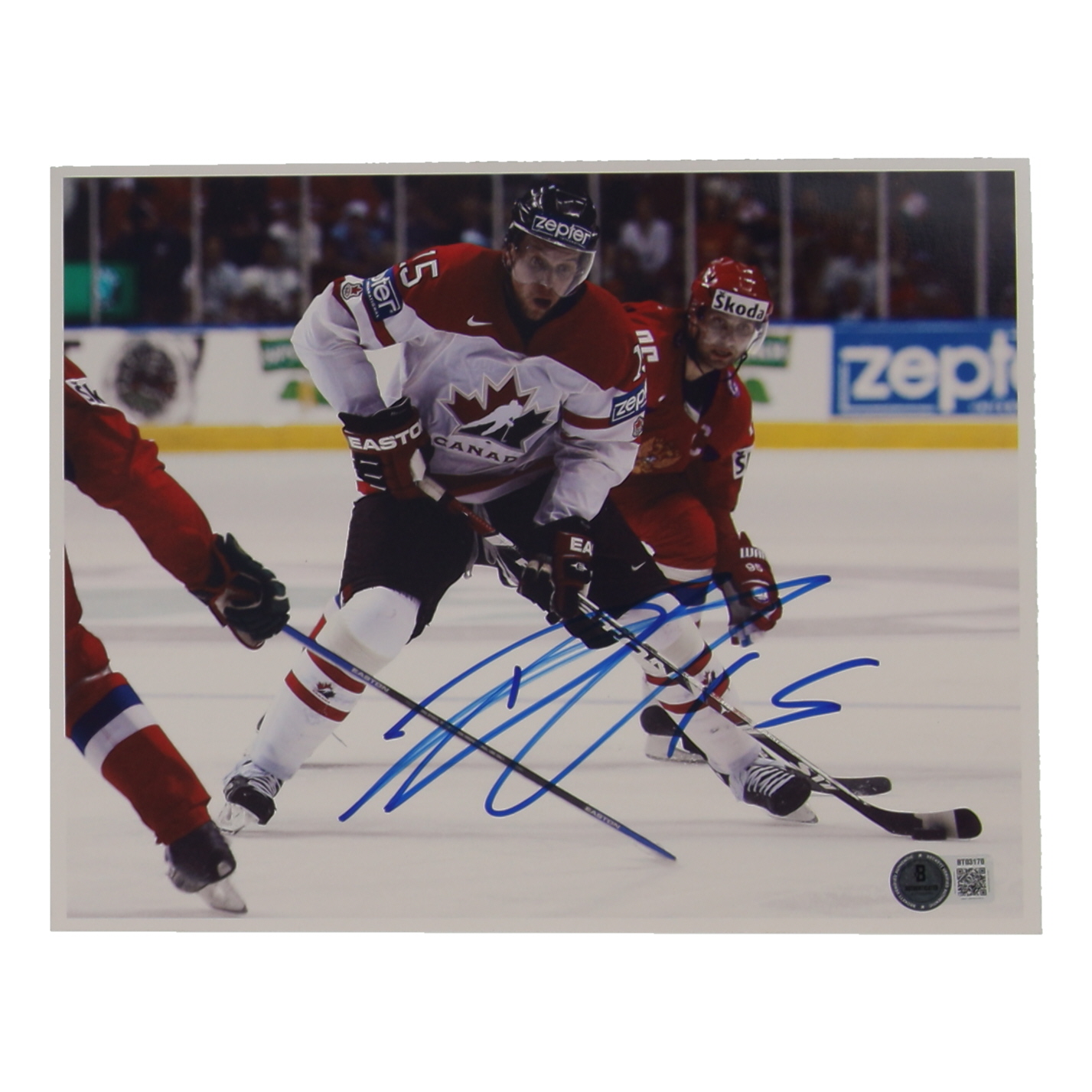Dany Heatley Signed Team Canada 8x10 Photo (Beckett) at PristineAuction.com Dany Heatley Signed Team Canada 8x10 Photo (Beckett) at PristineAuction.com