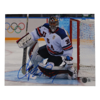 Ryan Miller Signed Team USA 8x10 Photo (Beckett) at PristineAuction.com