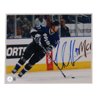 Victor Hedman Signed Lightning 8x10 Photo (Beckett) at PristineAuction.com